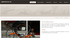 Desktop Screenshot of ligfietskontor.de